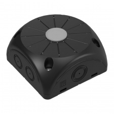 Коробка распределительная 60-0500-9005 для видеокамер двухкомпонентная безгалогенная (HF) черная 100х100х50 Промрукав